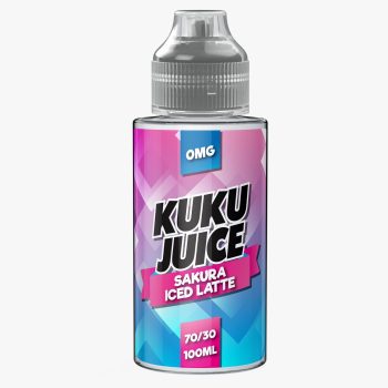 KUKU Juice Sakura Iced Latte